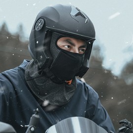 High-Elasticity Spandex Winter Windproof Hooded Thermal Head Mask & Neck Warmer for Motorcycle & Cycling Thermal Head Mask 2ea