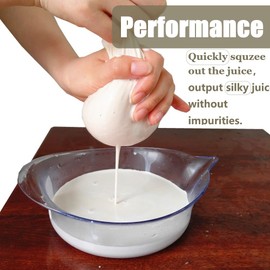 Cheesecloth Bags for Straining,Reusable Cold Brew Coffee Cheese Cloths Strainer,Large Nut Milk Tea Juice Bag,100% Natural Cotton Fine Mesh Filter Bags(Small,2 Pack)