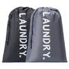 2 Pack 28" x 40"Travel Laundry Bag, Machine Washable Dirty