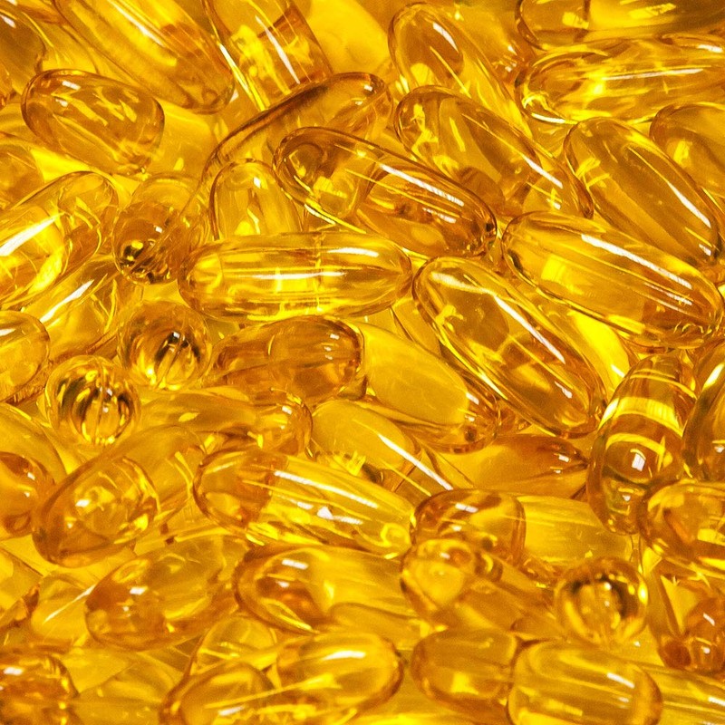 KeyVits Cod Liver Oil High Strength 1000mg, 365 Softgel Capsules,