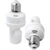 INGQI 2pcs Motion Activated Light Sockets, E26/E27 Screw in Add