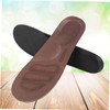 Baluue 3pcs Thickened Absorption Insoles for Men Women Breathable Foot