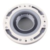 Toilet Flange Silicone and ABS Gray Universal Toilet Flange Replacement