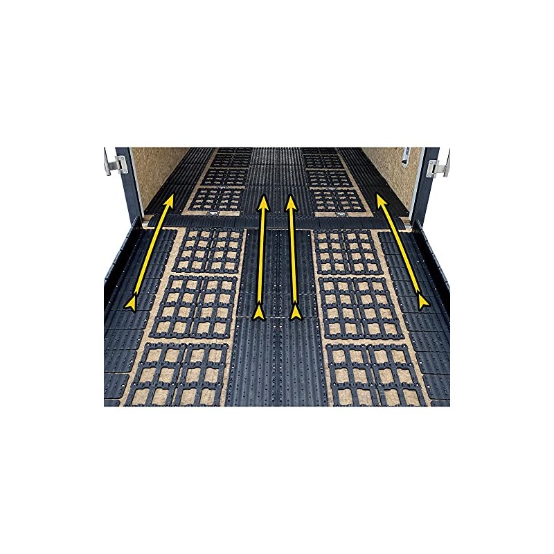 Caliber Edge Glides Trailer Ramp Edge Protectors – Smooth Ground-to-Ramp