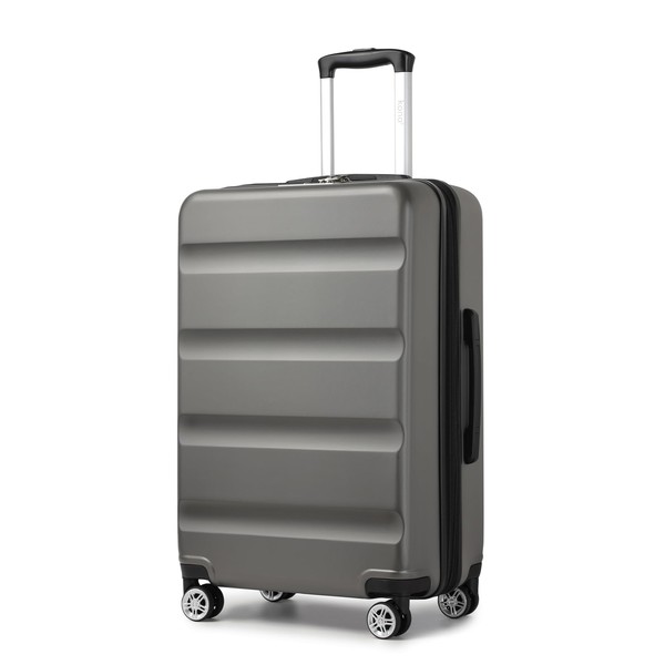 Kono 24 Inch Expandable Spinner Luggage with Wheels Hardshell Medium