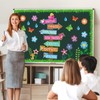 Spring Bulletin Board Spring Floral Careers Signpost Flower Paper Cutouts