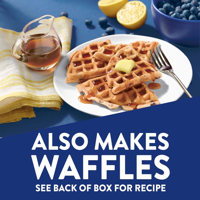 Krusteaz Complete Pancake Mix, Blueberry Pancake Mix, 25.2-Ounce Box (Pack