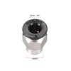 sourcing map Straight Pneumatic Push to Quick Connect Fittings 1/8NPT