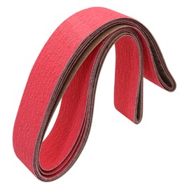 2x72 Ceramic Grinding Belts 60 Grit, 2 x 72 Inch Sanding Belts for Metal Working, Sander Sharpening Belt for Knife Making, 3 Pack