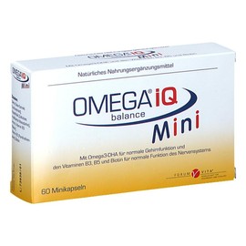 Omega IQ Mini - Omega3 Fatty Acids DHA and EPA in Phospholipid Form for Stress and Poor Concentration (2)