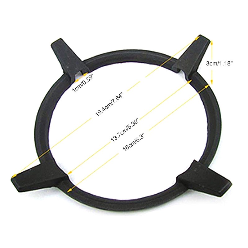 Universal Non Slip Cast Iron Stove Trivets for Kitchen Wok