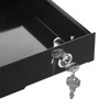 14" Under Desk Mounted Sliding Pull-out Drawer for Office Desk