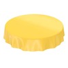 Oilcloth Tablecloth Oilcloth Washable Tablecloth Plain Gloss Plain Yellow Cut