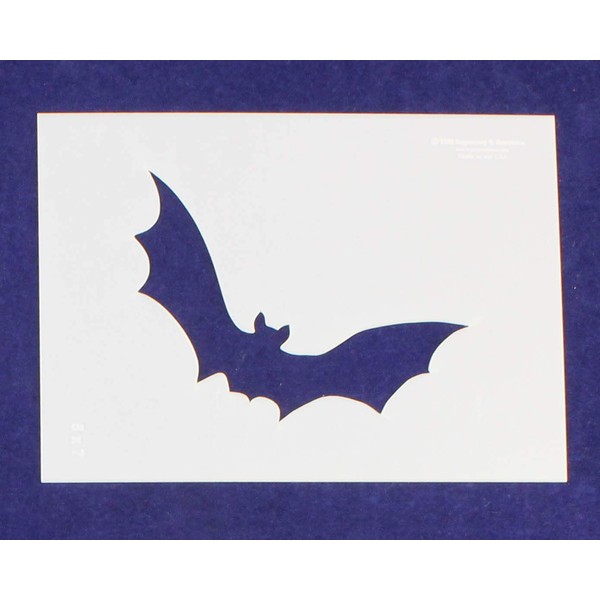 Halloween Stencil - Bat - 8 Inch x 10 Inch