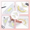 Set Square with Handle, Set Square Small, 16 cm +
