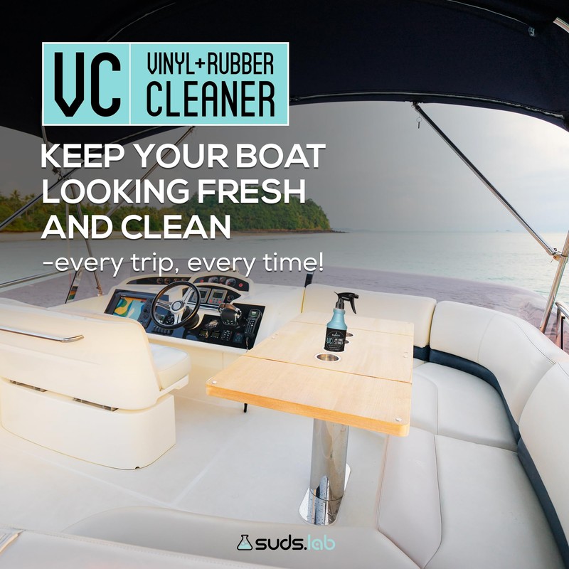 Suds Lab Marine VC Vinyl & Rubber Cleaner for Boats,