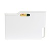 Fudogiken F40001 White Hanging Cabinet Box Wide F40001
