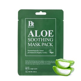 BENTON Paquete De Mascarilla Calmante De Aloe 23G Paquete De 10 (230G_New) - Hoja De Mascarilla Facial Hidratante Y Refrescante Contenida En Agua De  