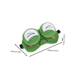 TOVINANNA 1pc Cartoon Eye Shade Sleep Mask Gel Light Blocking Eye Cover for Travel Meditation Yoga and Napping for Deep Sleep