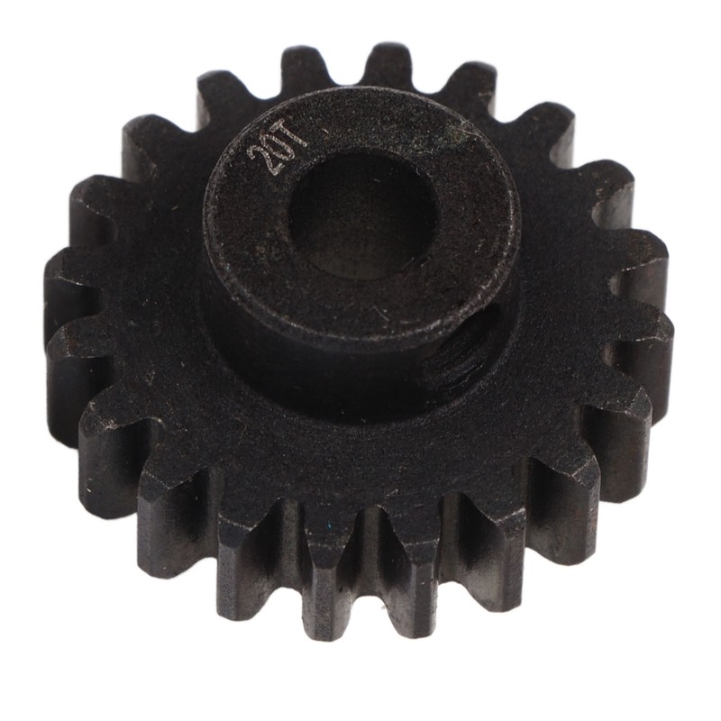 20T 22mm Diameter RC Motor Gear Steel Rust Protection Black