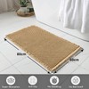 IQOUNIX Bath Mat 50 x 80 cm, Bathroom Mat, Bath