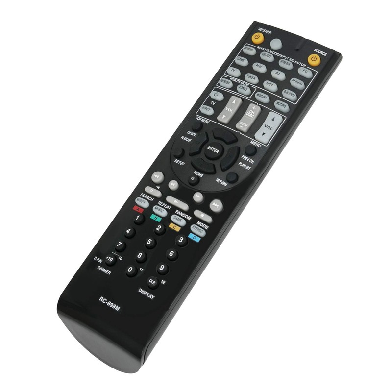 RC-898M rc898m Replace Remote fit for Onkyo AV Receiver TX-NR656