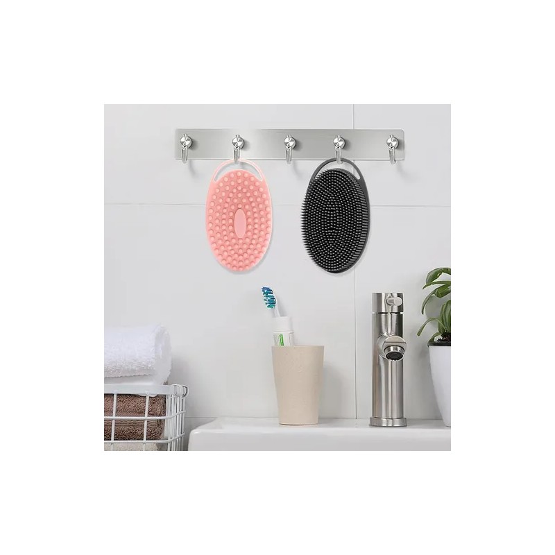 Juego 2 Cepillos Corporales Exfoliantes Silicón