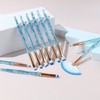 Makeup Brushes Set, 10PCS Crystal Makeup Brushe Professional Glitter Brushes