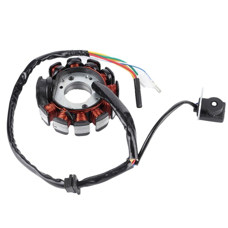 Magneto Stator Coil Replacement 6-Wire Fit for GY6-125/150cc 4 Stroke