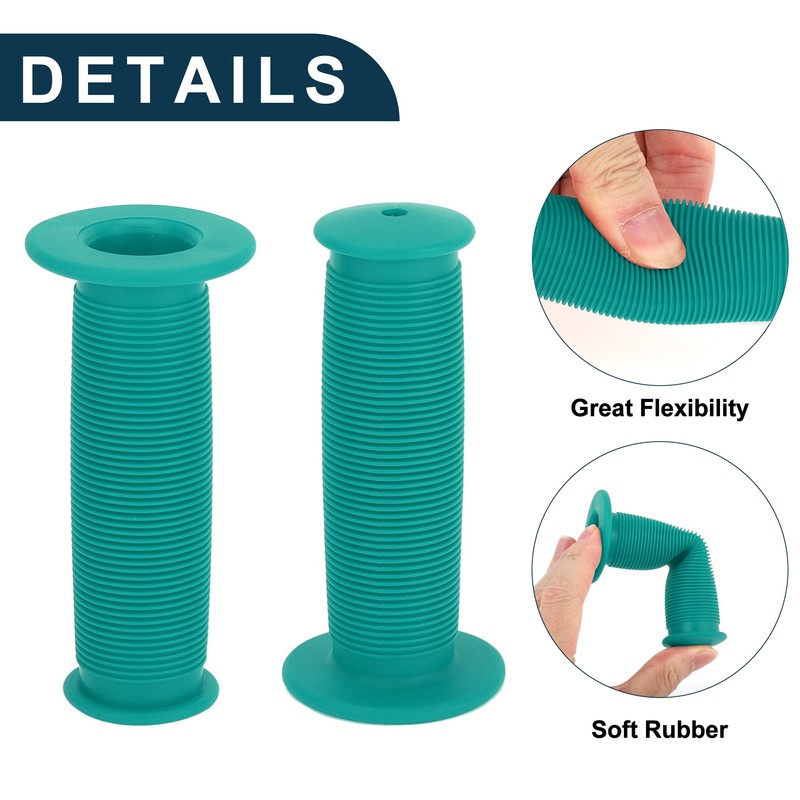 TUCKBOLD Bike Handlebar Grips Covers 100mm Long Non-Slip | Bicycle