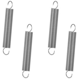 GUNGY Tension Springs with Hooks Stainless Steel Tension Spring Tension Spring 80 mm Outer Diameter 12 mm Wire Diameter 1.2 mm Hook Angle 90 Degree Maximum Tensile Force 3.2 kg 1.2 x 12 x 80 mm Pack