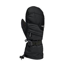 Kombi Men's Roamer Insulated Waterproof Winter Mittens | Cold Weather Gloves with Adjustable Wrist Strap & Heat-Pack Pocket, Black, Size: XL