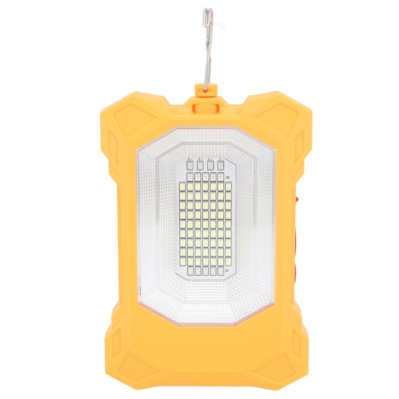 LED Solar Light Rechargeable Portable Flood Light Hooked Tent Light