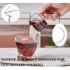 Ackers Etched Graduated Glass Measuring Cup - [Insulated Handle |