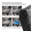 SKTU Armrest Cover Compatible with Dacia Sandero III Armrest Pad
