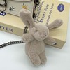 ADORNEST Cute Bunny Plush Keychain for Woman Cute Stuff,Mini Rabbit