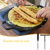 WEIWUXIAN Set of 2 Baking Cooking Baking Tools, Stainless Steel