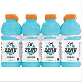 (8 Count) Gatorade G Zero Thirst Quencher, Glacier Freeze, 20 fl oz