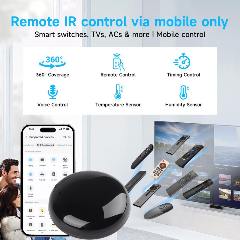 Smart Wi-Fi IR Universal Remote Control Universal WiFi Infrared Remote