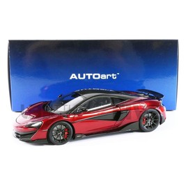 AUTOart 76085 1/18 McLaren 600LT Red Metallic/Carbon Roof Finished Product