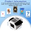 LURICO Card Shuffler, 2000 mAh Electric Card Shuffler, 2-in-1 Card