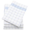 ZOLLNER Set of 4 Microfibre Tea Towels - Mixed Fabric
