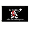 3×5 FT Pirate Flag, Large 75D Skull Rum National Outdoor