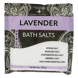 Soothing Touch Bath Salts Pouch, Lavender, 8 Ounce