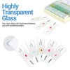 LAKWAR LAKWAR 30 Microscope Slides with Specimens for Kids, Prepared