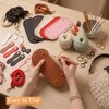 Sunnymove 24 Pcs Bag Bases for Crochet Purse Kit Include