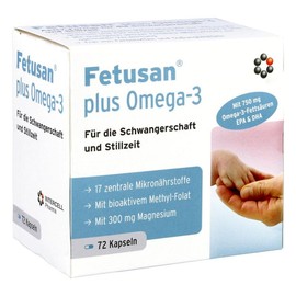 Fetusan Plus Omega 3 Capsules Pack of 72
