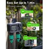 Insoma 2-Zone Sprinkler Timer, Programmable Garden Hose Timer with Auto/Manual/Rain