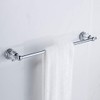WNEBAHT Crystal Chrome Towel Bar, Silver Adjustable Bathroom Towel Holder