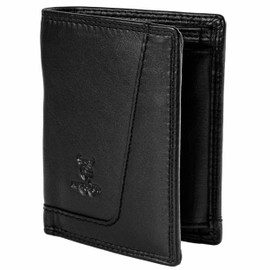 MATADOR Men's / Women's Wallet 6411, Nappa Black, Vintage